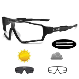 Güneş Gözlükleri Elax Erkekler Kadınlar MTB Bisiklet Gözlük Bisiklet Gözlük Yeni Photochromic Bisiklet Bisiklet Gözlük Spor Güneş Gözlüğü