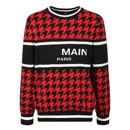 Frankrike mens och kvinnor stickade tröja paris toppkvalitet pashm lösa tröjor jacquard cardigan