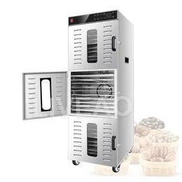 30 Layers Commercial Kitchen Stainless Steel Vegetables Pet Meat Drying Machine Electric Food Dehydrator