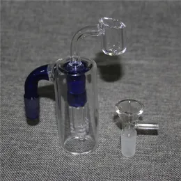 Shisha Glassaschhänger für Bongs 90 Grad 14 mm 4 Arm Perc Glass Reclaim Catcher Bubbler Bong Oil Rigs