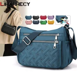 الأكياس المسائية أزياء Multi Pocket Design 2022 Ladies Counter Bag عالية الجودة نايلون ألوان صلبة نساء رسول محفظة Bolso Mujer