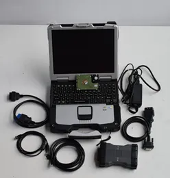 Mb Star c6 Interface Multiplexer Auto Diagnostic Tool Vci Doip FULL CHIP Wifi Xentry HDD Laptop Cf30 READY TO WORK