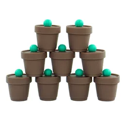 Bottiglie di stoccaggio Contenitore in silicone a forma di cactus da 5 ml Contenitore infrangibile e portatile per bottiglie antiaderenti