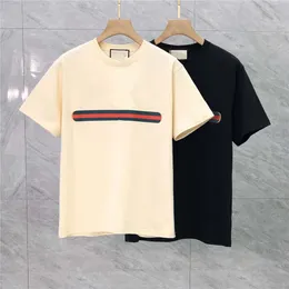 2022 Mens 디자이너 T 셔츠 여름 여성 Tshirts 커플 인쇄 반팔 티셔츠 Streetwear 흰색 낙서 패턴 아시아 크기 M-3XL 52