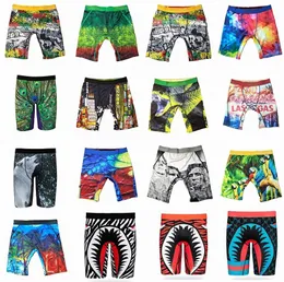 Designer mens underbyxor boxare kvinnor unisex tryckta trendiga hip hop sport underkläder slumpmässigt stil snabba torra byxor strand swimtrunks