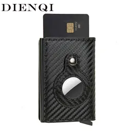 Rfid Card Holder Men Wallets Money Bag Male Black Short Wallet 2022 Small Leather Slim Mini For Airtag air Tag J220809