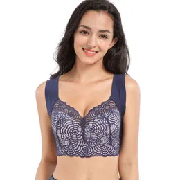 Reggiseno senza cuciture taglie forti per donna Intimo push up Soft Comfort Breather Brasserie 3XL 4XL 5XL Bralette Reggiseno sportivo Reggiseno L220726