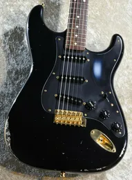 Custom Shop Ltd 1960 St Relic MH GH Black/Black Paisley #GGB10 전기 기타