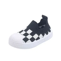 CNFSNJ 2021 NOWOŚĆ DZIEWCZYNYCH DZIECI MESH TREADLABLE Sneakers Buty dla dzieci Flats Obcasy Letnie buty biegowe małe dziecko Big Kid G220527