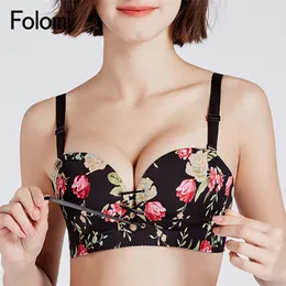 Seksowne biustonosze do push up dla kobiet bielizny Dodaj dwupokrągną drut darmowe żeńskie biustonosze szwodowy lampart bielizna bralette plus rozmiar Bralettes 220519