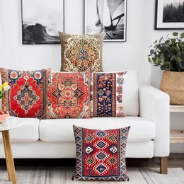 Корпус подушки ретро -марокканский стиль подушка подушка скандинавской роскошной наволочки с нордич
