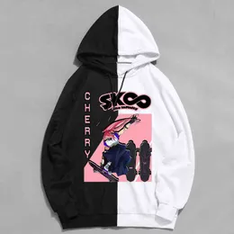 Japanska anime kvinnor hooded sk8 Infinity hoodies snö skugga reki joe cherry adam miya hoodie manga harajuku kvinnlig hoody y220713