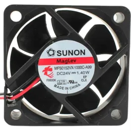 卸売ファン：オリジナルのSunon MF50152VX-1000C-A99 5015 24V 1.4W 2線インバーター冷却ファン