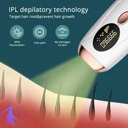 IPL Permanent Hair Laser Removal Machine Body Painless Epilator Body Electric Machine Face