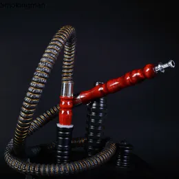 Tubo per narghilè narghilè arabo da 1 m con tubo in legno Chicha Narguile Waterpijp Narghilè Cachimba Accessori per fumatori d'acqua