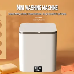 Multi-Function Mini Portable Washing machines Smart Sensor Ultrasonic Turbo Cleaner Dormitory Underwear Small Sterilization Instrument