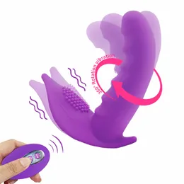 360 graus de rotação vibrador vibrador vestível feminino sexy brinquedo remoto controle de calça vibratior vagina g-spot estimulador adulto produto