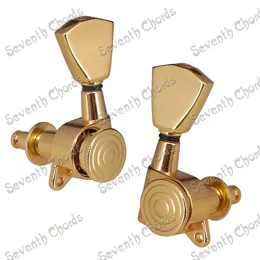 Acoustic Electric Guitar 6 Pcs Gold Locked String Guitar Tuning Pegs keys Tuners Machine Heads