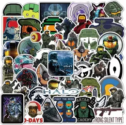 50 шт -классные игры наклейки Halo Halo Infinite Graffiti Stickerfor Diy Lage для ноутбука для мотоциклера на велосипеде Наклейка на велосипеде