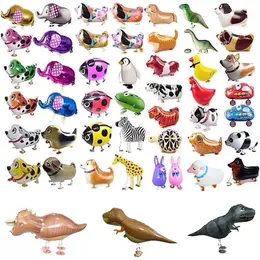 Party Favor Pet Aluminiowa Folia Balon Film Urodziny Partia Dekoracja Walking Pet Animal Balloons Boże Narodzenie Prezent Dzieci Zabawki ZC1034