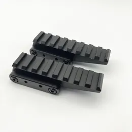 الملحقات التكتيكية Riser Picatinny Weaver Rail 20mm نطاق جبل محول لصيد السكك الحديدية 558 Red Dot Sight