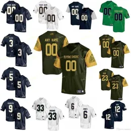 Thr Custom College Football Jersey 6 Tony Jones Jr. 83 Chase Claypool 9 Kyle Rudolph 9 Jaylon Smith Uomo Donna Gioventù Bambini Cucita