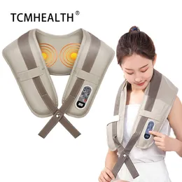 Массажная шейная шея дома многофункциональный электрический массажер из шейки матки, чтобы бить регулируемой платкой и смоделированной человеческой рукой
