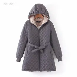 Women Winter Winter Gross Puffer Jacket Warm Fleece forred Parka Jacket With Hood 2022 Spring Autumn Winter L220725