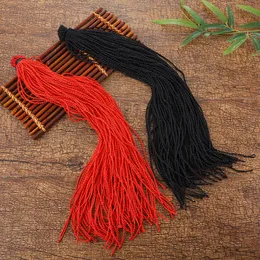 DIY handgewebte rote Seil-Halskettenschnüre, 47 cm, 2,0 mm dick, geflochtenes Seil, Schmuckzubehör, Komponenten, 1.000 Stück/Lot
