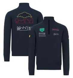 2022 Yeni F1 Team Sweater Formula One Racing Team Takım Taraftar Hayranlar Erkekler İnce Polar Sweater Sıcak Rüzgar Geçidi İş Giyeri Customiza241p