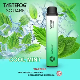 JC Tastefog SQUARE Uppladdningsbar 3500 puffs Disponibel Pod Device 10ml