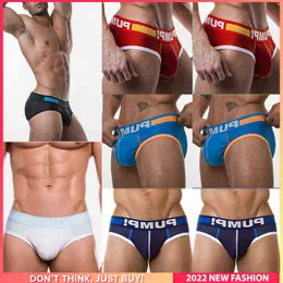 8pcs Quick Dry Sexy Man Man Instrlear Men Men Interpants Sissy Cotton Innerwear Gay Banties Jockstrap Men's Men Mutande Uomo T220816