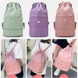 LL-DD55 Brand Tote Bags Women Backpacks Handbag Gym Excerise Running Outdoor Sports Shoulder Pack Travel Waterproof Adjustable Knapsack