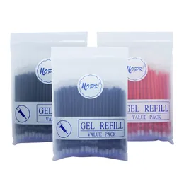 100PCSLOT OFFICE GEL PEN REFILLセット