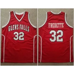 Nikivip Jimmer Fredette #32 Glens Falls High School Retro Basketball Jersey Mens сшивал на заказ любое название номера