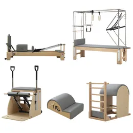 Pilates sports combination equipment Integrated Fitness Equip Maple material Home fitness Rehabilitation plasticity