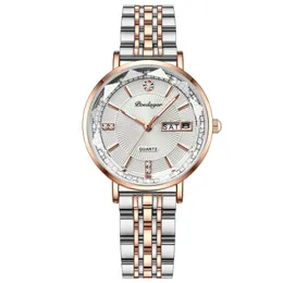 Luksusowe zegarki damskie Designer Watch Fashion Watch Prostokąt 2022 Oryginalny zegarek Panie Pełny diamentowy wodoodporny LKJK Kwarc Women Kl Wahkhtchs Prezent Świąteczny