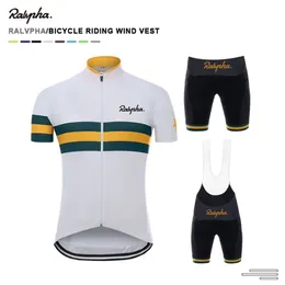 Mew Summer Pro Team Raphaful Mens Bike Wear Breattable Mountain Bicycle Clothes Sportwears Cycling Clothing Kits 220627