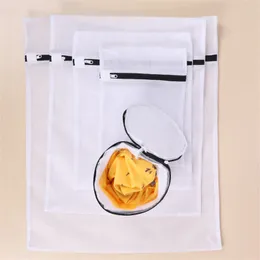 Thick Mesh Laundry Bag Wash Clothes Blouse Hosiery Stocking Underwear Washing Care Bags