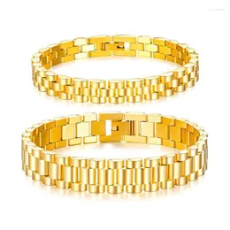 Bangle Braccialetti per le donne Fascino di moda Colore oro Punk Braccialetti in acciaio inossidabile Regalo di Natale Gioielli africani femminili Trum22