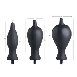 Sex giocattolo giocattolo massager gonfiante silicone tappo anale anale di testa grande pompa per le donne 9xsy