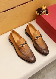2022 hommes en cuir véritable fête robe de mariée chaussures décontracté classique confortable chaussures appartements mâle marque concepteur affaires Oxfords taille 38-45
