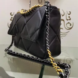 Flap Bag TTOP Kalite 5a Bag Ccity Tasarımcı Lüks Kadın Omuz Messenger 19bag Klasik Marka Moda Deri Zinciri Elmas Çanta Hediye Kutusu