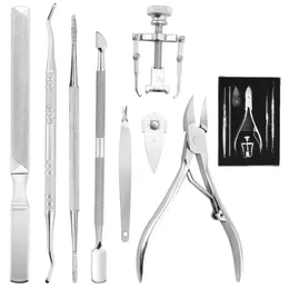 Upgraded Ingrown Toenail Treatment Sets 8pcs Professional Podiatrist Toenails Clippers for Thick Ingrown & Side Nail