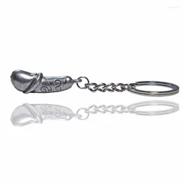 Keychains Alloy Male Amulet Key Chain Stave Love Protection God Jewelry RingkeyChains KeychainKainchains Fier22