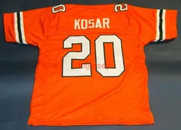 CHEAP CUSTOM BERNIE KOSAR MIAMI HURRICANES JERSEY or custom any name or number jersey