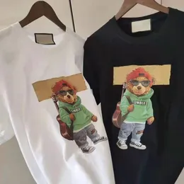 Män T-shirt Dog Printed Designer T-shirt Mens och Kvinnor Tees 22SS Fashion Toppkvalitet Kortärmad Top Runda Tshirts