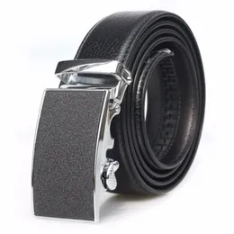 Bälten Hongmioo 2022 Designer Fashion Belt för man Automatisk spännläder Mens 90cm-130 cm Luxury Menbelt