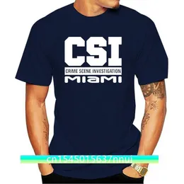 Summer Fashion Creative Graphic T Shirt 100% Cotton Csi Miami Shirt Modt Shirt 220702