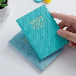 Notepads 2022 A7ノートブックタイムマネジメントメモ帳効率マニュアル週刊アジェンダプランナースケジュール事務用品